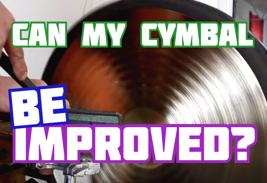 Can My 20" Zildjian Ride Cymbal Be Improved? Joe The Drummer Drum